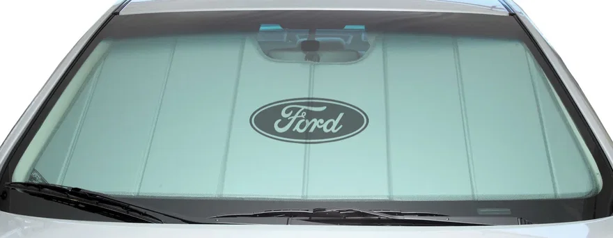 Covercraft Ford Licensed UVS100 Custom Sunscreen with Black Ford Oval logo