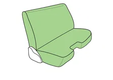 Rear Seat Cover for Dodge image 2