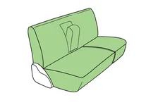 Rear Seat Cover for Ford F-150 image 2