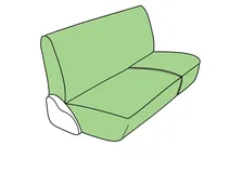 Rear Seat Cover for Ford image 2