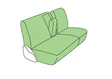 Front Seat Cover for Ford Bronco II image 2