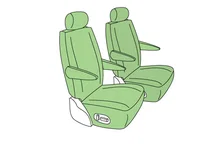 Rear Seat Cover for Nissan Quest image 2