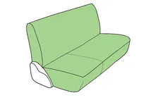 Rear Seat Cover for Dodge Dakota image 2
