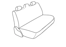 Rear Seat Cover for Ram 1500 image 3
