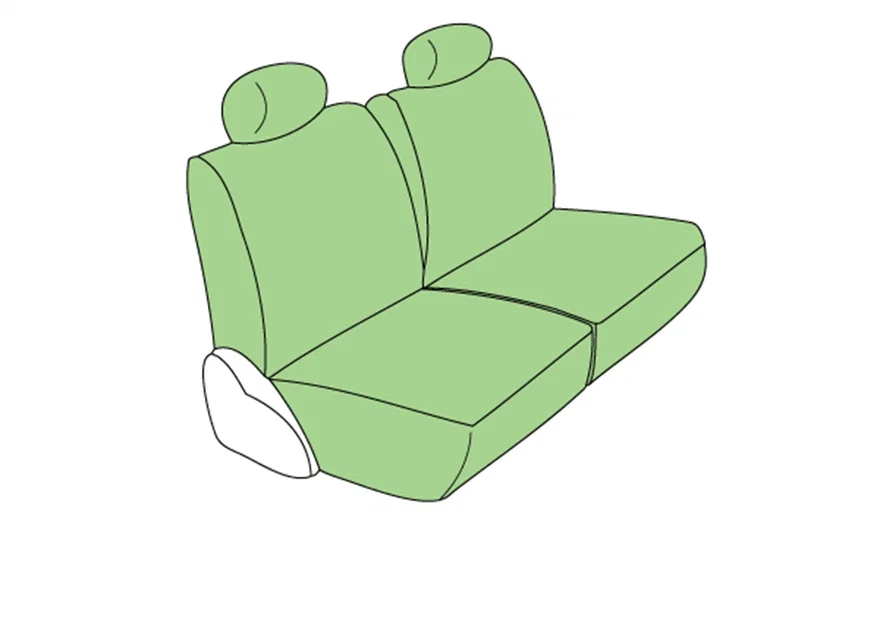 Rear Seat Cover for Jeep Grand Cherokee L