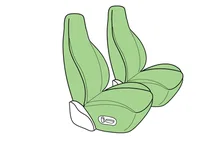 Front Seat Cover for Ford Explorer Sport image 2