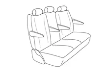 Rear Seat Cover for Honda Odyssey image 2