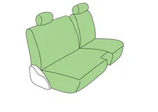 Rear Seat Cover for Dodge Ram 1500 image 2