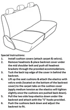 Rear Seat Cover image 2