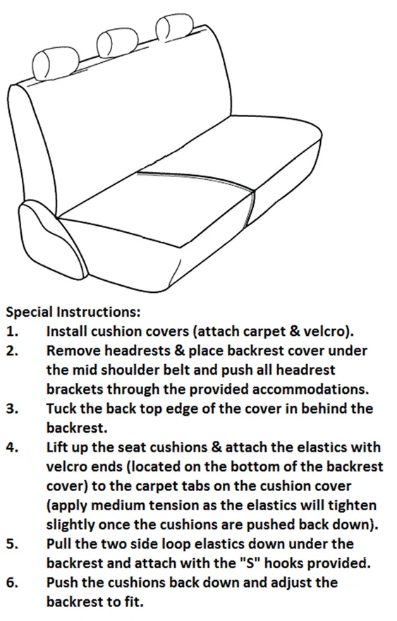 Rear Seat Cover