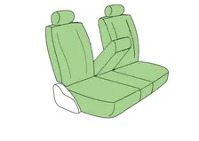 Rear Seat Cover for Jeep Commander image 2