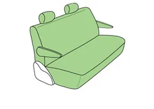 Rear Seat Cover for Dodge image 2