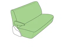 Rear Seat Cover for Ford Aerostar image 2