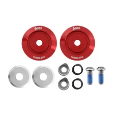 Stilo AK113111R HANS Helmet Anchor Attachment - Red - Pair image 2