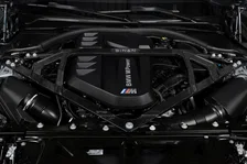Gloss Carbon Fiber Strut Tower Brace - 2021-2026 BMW M2/M3/M4 image 2