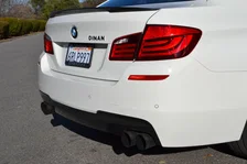 Free Flow Axle-Back Exhaust - 2011-2016 BMW 550i image 8