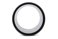Double-Walled 4" Clamp-On Exhaust Tip (Black Ceramic) image 3