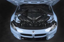 Matte Carbon Fiber Engine Cover - 2021-2026 BMW M2/M3/M4 image 2