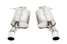 Free Flow Axle-Back Exhaust - 2007-2013 BMW 335i/335is/335xi image 1