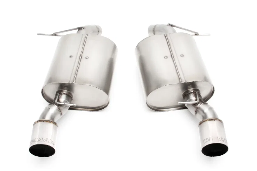 Free Flow Axle-Back Exhaust - 2007-2013 BMW 335i/335is/335xi