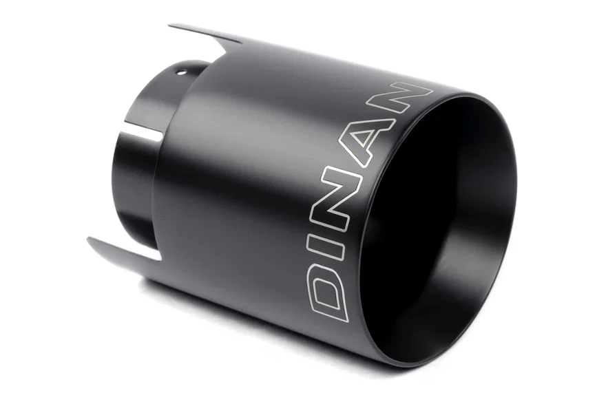 Double-Walled 4.5" Clamp-On Exhaust Tip (Black Ceramic)