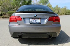 Free Flow Axle-Back Exhaust - 2007-2013 BMW 335i/335is/335xi image 3