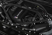 Matte Carbon Fiber Strut Tower Brace - 2021-2026 BMW M2/M3/M4 image 2