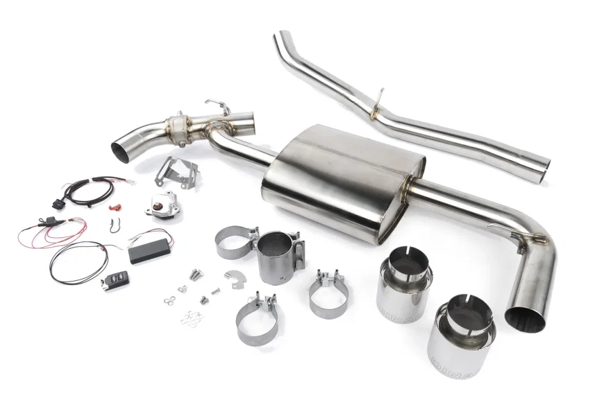 Valved Axle-Back Exhaust - 2017-2024 MINI C'man S ALL4