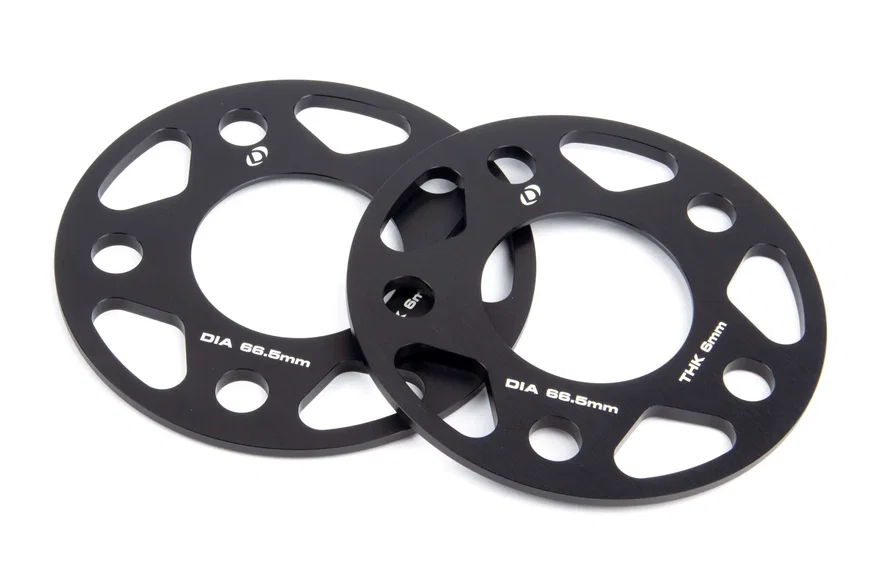 Spacers; 5x112 - 66.5mm CB - 6mm Thick