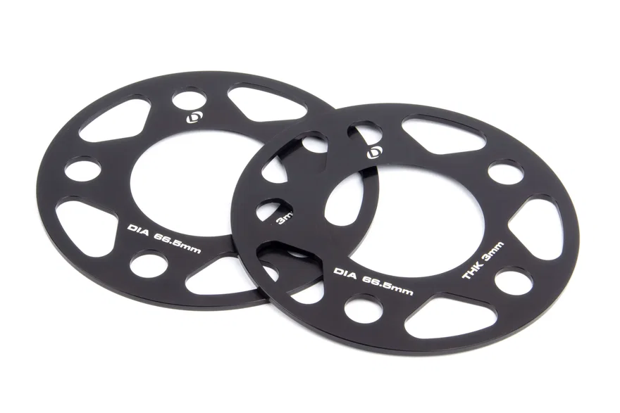 Spacers; 5x112 - 66.5mm CB - 3mm Thick