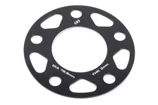 Spacers; 5x120 - 72.6mm CB - 3mm Thick for BMW image 2