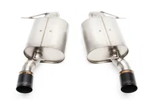 Free Flow Axle-Back Exhaust - 2007-2011 BMW 335i/335xi image 1
