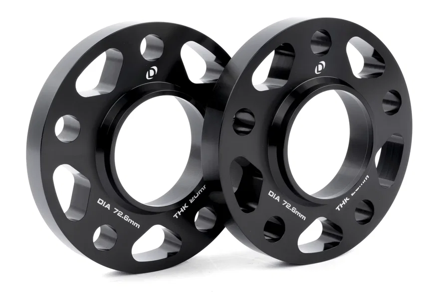 Spacers; 5x120 - 72.6mm CB - 20mm Thick for BMW
