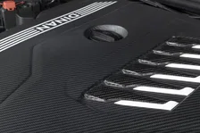 Matte Carbon Fiber Engine Cover - 2020-2026 BMW B58D image 2