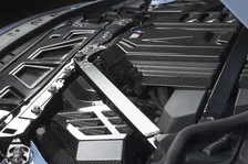 Gloss Carbon Fiber Engine Cover - 2021-2026 BMW M2/M3/M4 image 2