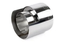 Double-Walled 4.5" Clamp-On Exhaust Tip (Polished) image 4