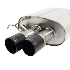 Free Flow Axle-Back Exhaust - 2011-2016 BMW 550i image 5