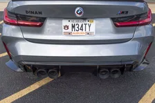 Rear Diffuser Surround - 2021-2026 BMW M3/M4 image 10