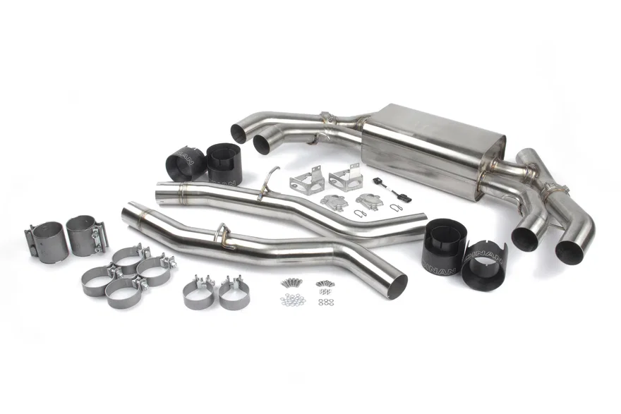 Free Flow Axle-Back Exhaust - 2020-2025 BMW X3M/X4M