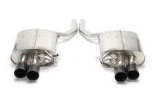 Free Flow Axle-Back Exhaust - 2011-2016 BMW 550i image 1