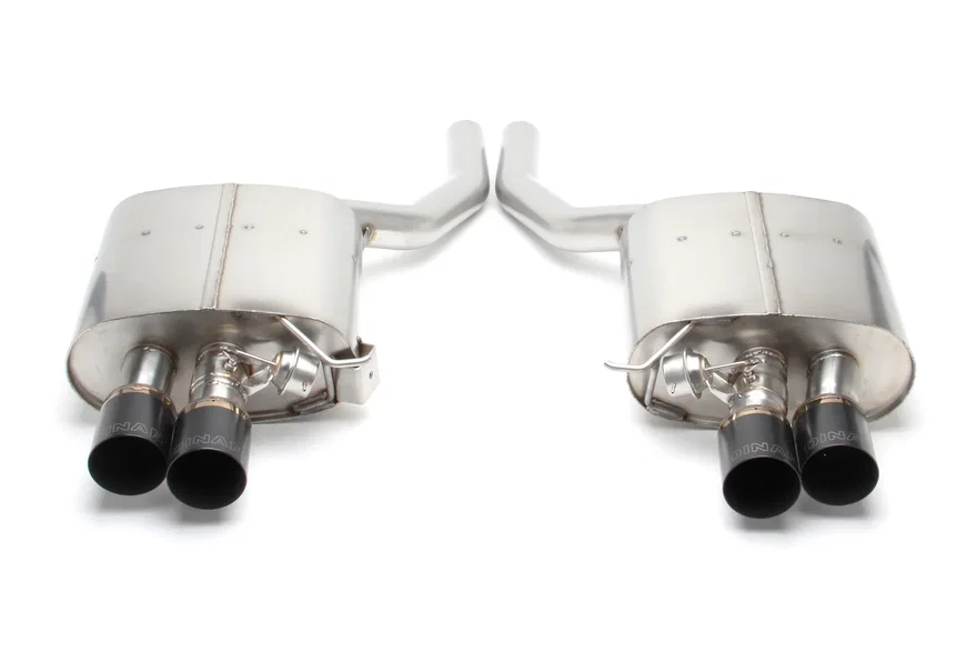 Free Flow Axle-Back Exhaust - 2011-2016 BMW 550i