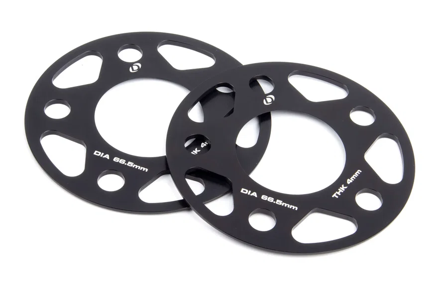 Spacers; 5x112 - 66.5mm CB - 4mm Thick