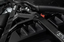 Gloss Carbon Fiber Strut Tower Brace - 2021-2026 BMW M2/M3/M4 image 9