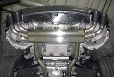 Free Flow Axle-Back Exhaust - 2018-2023 BMW M550i image 5