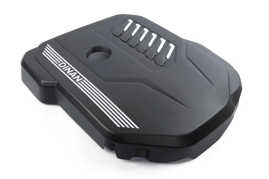 Matte Carbon Fiber Engine Cover - 2020-2026 BMW B58D