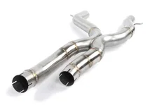 Free Flow Axle-Back Exhaust & X-Pipe - 2019-2021 BMW M2C image 12
