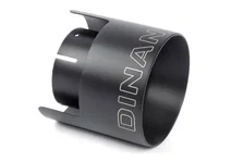 Double-Walled 4.5" Clamp-On Exhaust Tip (Black Ceramic) image 1