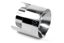 Double-Walled 4.5" Clamp-On Exhaust Tip (Polished) image 1