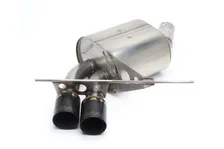 Free Flow Axle-Back Exhaust - 2008-2013 BMW 135i/135is image 1