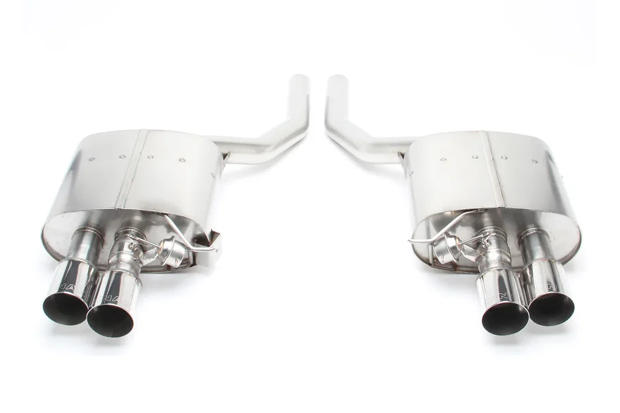 Free Flow Axle-Back Exhaust - 2011-2016 BMW 550i